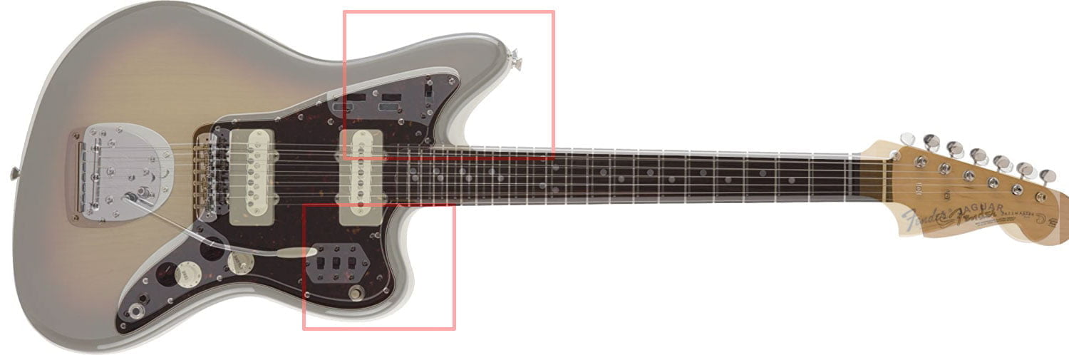 オフセット・ギターとは ‐ ボディのウエストの位置が左右非対称になっ 