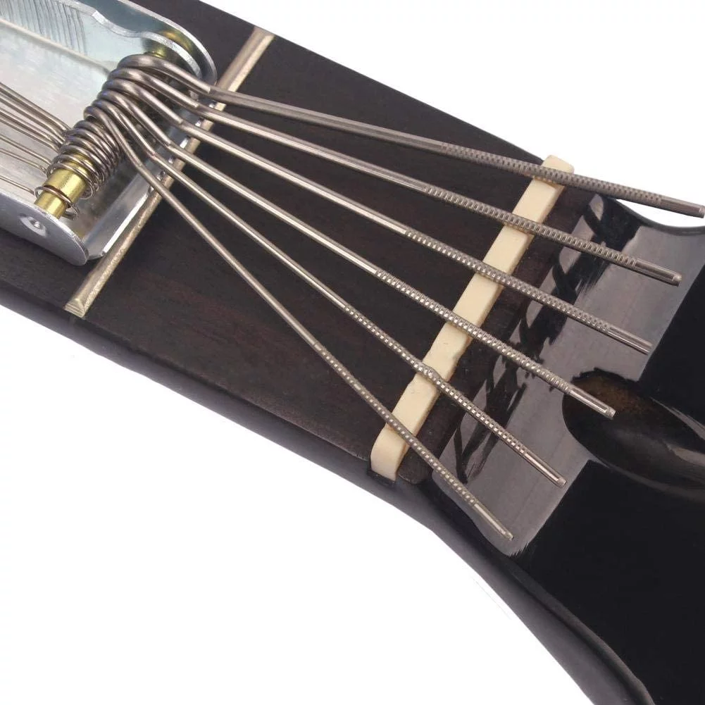 売れ筋新商品 ギター ナット溝調整用ヤスリ 13本 平ヤスリ1本セットチューニング安定に
