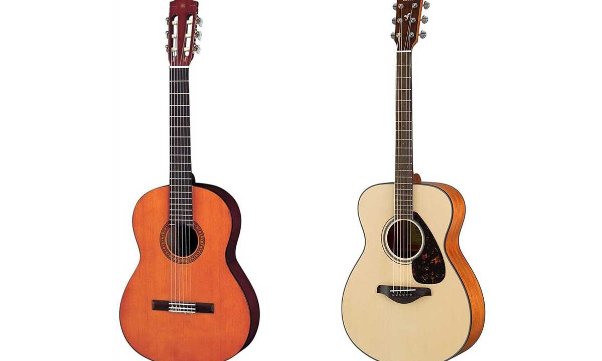クラシックギターとアコースティックギター
