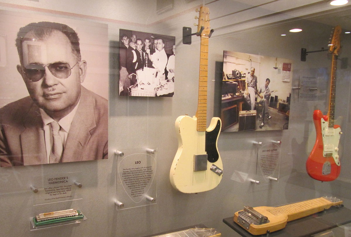 Fender Guitar Factory museum