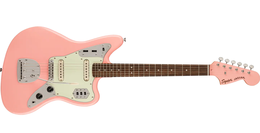 Squier Classic Vibe '60s Jaguar In Shell Pink