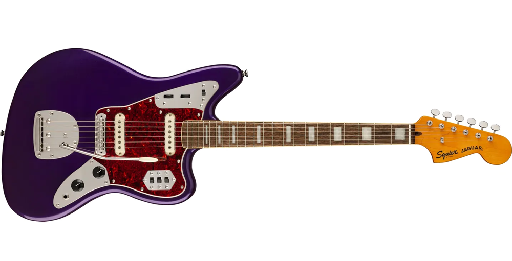 Squier Classic Vibe '70s Jaguar In Purple Metallic